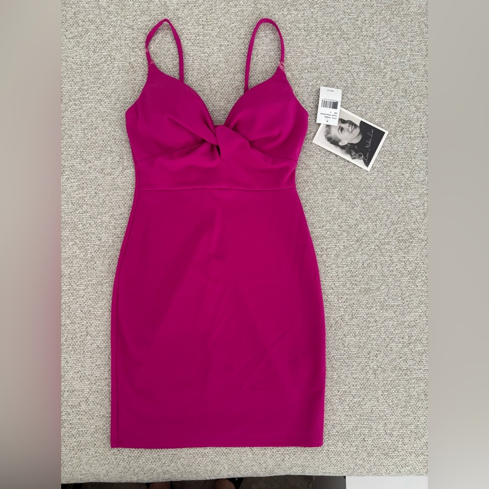 “LOVE, NICKIE LEW” Magenta Cocktail Dress NWT!